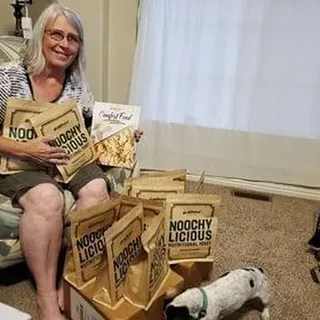 Tena Osborn with Noochy Licious