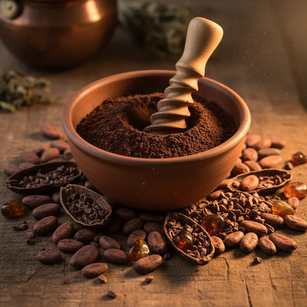 Ceremonial grade cacao